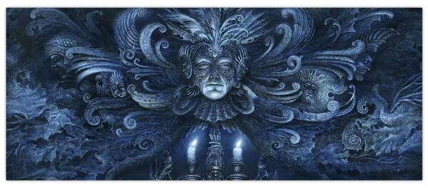 Obraz - Temné baroko (120x50 cm)
