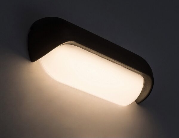 Rabalux 77041 - LED Vonkajšie nástenné svietidlo HULST LED/13W/230V IP54 antracit