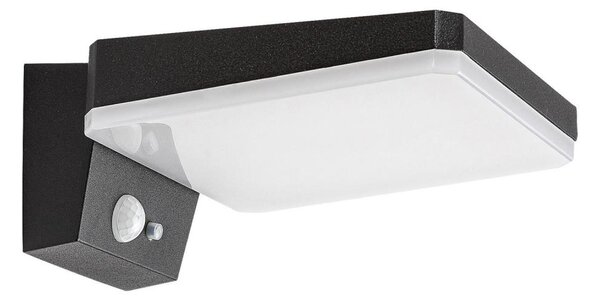 Rabalux 77078 - LED solárne nástenné svietidlo LASSET LED/4,4W/3,7V IP54 čierne