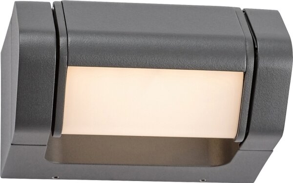 Rabalux 77103 - LED Vonkajšie nástenné svietidlo MEDNA LED/8W/230V IP54 antracit