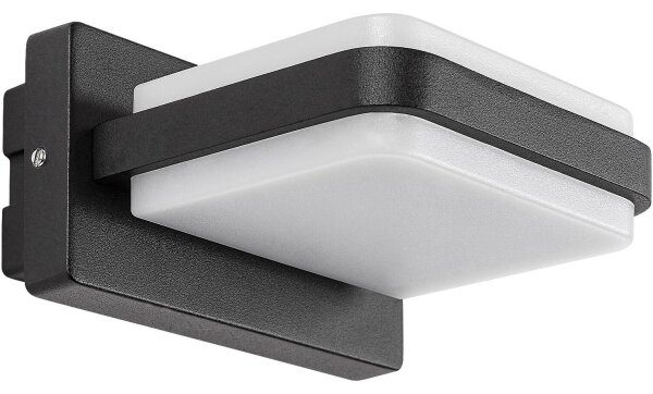 Rabalux 77061 - LED Vonkajšie nástenné svietidlo GENDT LED/12W/230V IP44 čierna