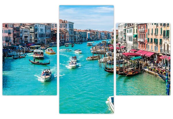 Obraz - Canal Grande, Benátky, Taliansko (90x60 cm)