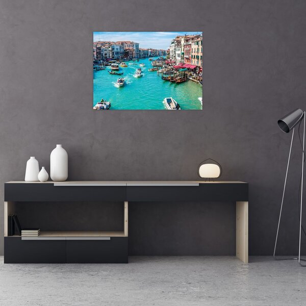 Obraz - Canal Grande, Benátky, Taliansko (70x50 cm)