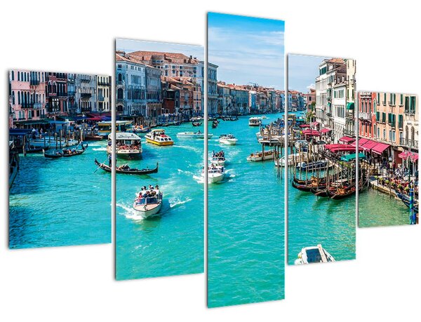 Obraz - Canal Grande, Benátky, Taliansko (150x105 cm)