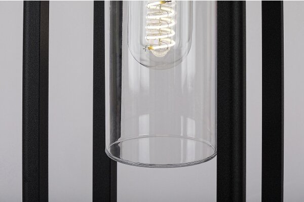 Rabalux 77087 - Vonkajšia lampa ZERNEST 1xE27/15W/230V IP54 čierna
