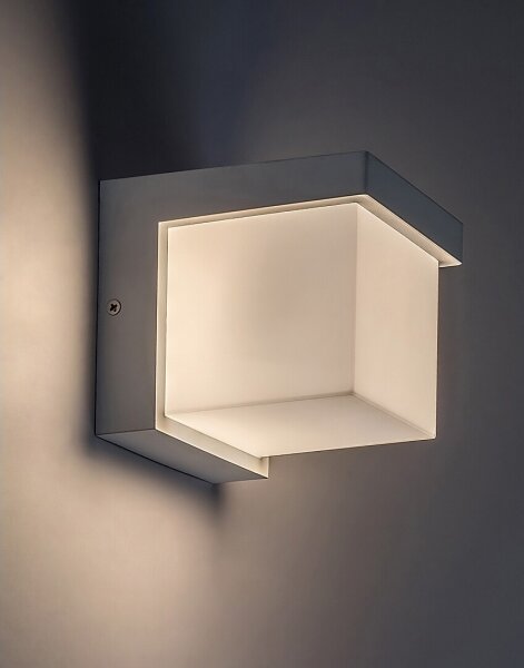 Rabalux 77096 - LED Vonkajšie nástenné svietidlo ANDELLE LED/10W/230V IP54 biela