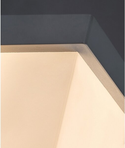 Rabalux 77096 - LED Vonkajšie nástenné svietidlo ANDELLE LED/10W/230V IP54 biela