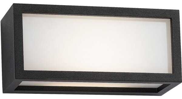 Rabalux 77099 - LED vonkajšie nástenné svietidlo LUBLIN LED/10W/230V IP54 čierna