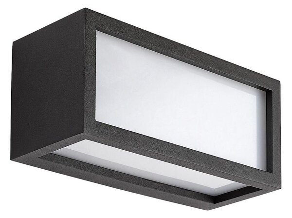 Rabalux 77099 - LED vonkajšie nástenné svietidlo LUBLIN LED/10W/230V IP54 čierna