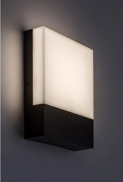 Rabalux 77097 - LED Vonkajšie nástenné svietidlo GIMONE LED/10W/230V IP44 čierna