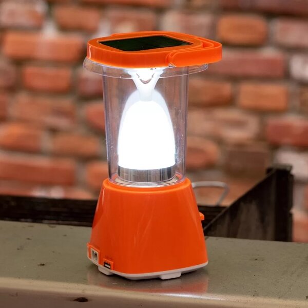 LED solárna nabíjacia lampa s powerbankou LED/230V 710 lm 1600 mAh
