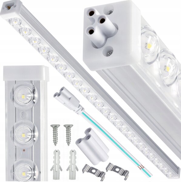 LED lampa NEPTUN 120cm - 36W -3600lm - IP20 - 4500K - neutrálna biela BERGE