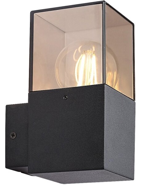 Rabalux 77080 - Vonkajšie nástenné svietidlo LOANDA 1xE27/60W/230V IP54 čierna