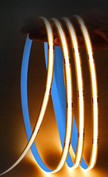 BERGE LED pásik COB Neon 24V - 480D - 9W/m - IP20 - 1m - 990lm - teplá farba