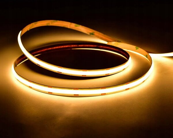 BERGE LED pásik COB Neon 24V - 480D - 9W/m - IP20 - 1m - 990lm - teplá farba