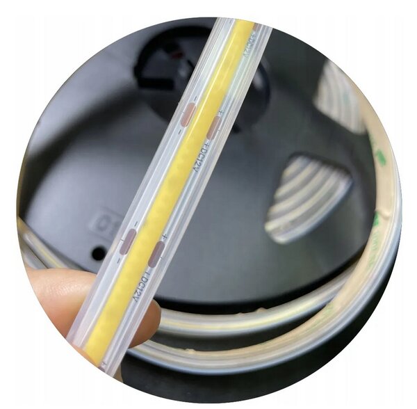 BERGE LED pásik COB Neon 12V - 480D - 9W/m - IP67 - 5m - 990lm - teplá farba