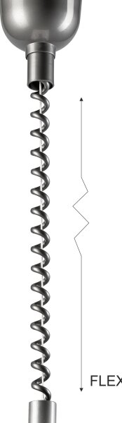 Sťahovací luster CHIARA 1xE27/60W/230V strieborná/buk