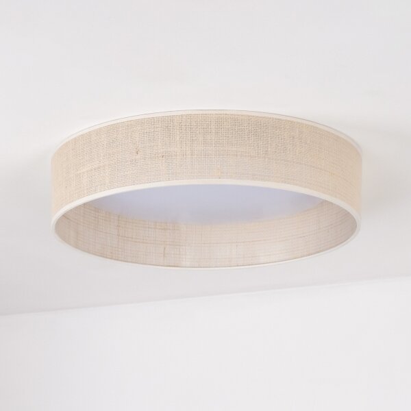 Duolla - LED Stropné svietidlo ROLLER LED/24W/230V pr. 45 cm béžová