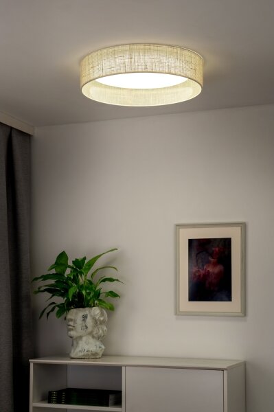 Duolla - LED Stropné svietidlo ROLLER LED/24W/230V pr. 45 cm béžová