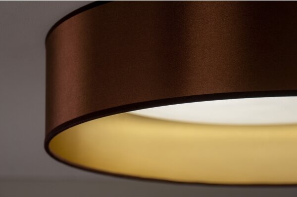 Duolla - LED Stropné svietidlo ROLLER LED/24W/230V pr. 45 cm medená/zlatá