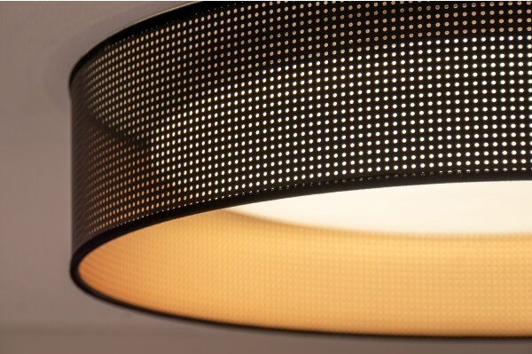 Duolla - LED Stropné svietidlo ROLLER LED/24W/230V pr. 45 cm čierna/medená