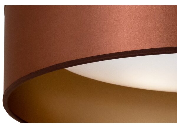 Duolla - LED Stropné svietidlo ROLLER LED/24W/230V pr. 45 cm medená/zlatá
