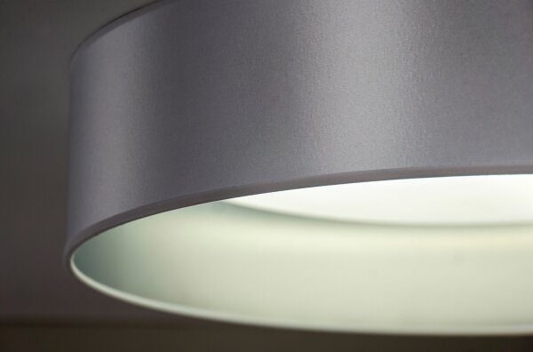 Duolla - LED Stropné svietidlo ROLLER LED/24W/230V pr. 45 cm strieborná