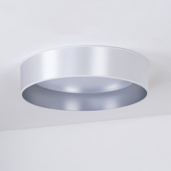 Duolla - LED Stropné svietidlo ROLLER LED/24W/230V pr. 45 cm strieborná