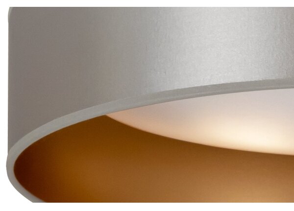 Duolla - LED Stropné svietidlo ROLLER LED/24W/230V pr. 45 cm strieborná/zlatá