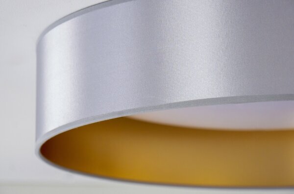 Duolla - LED Stropné svietidlo ROLLER LED/24W/230V pr. 45 cm strieborná/zlatá