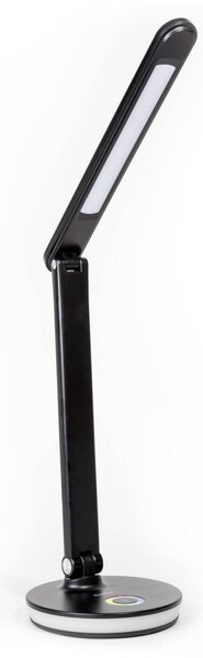 LEDRGBW Stmievateľná stolná lampa s funkciou powerbanky LED/12W/5V 2800-6000K čierna