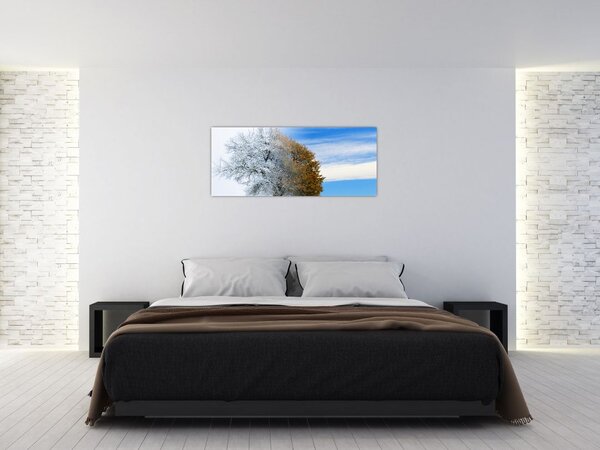 Obraz - Zmena ročného obdobia (120x50 cm)