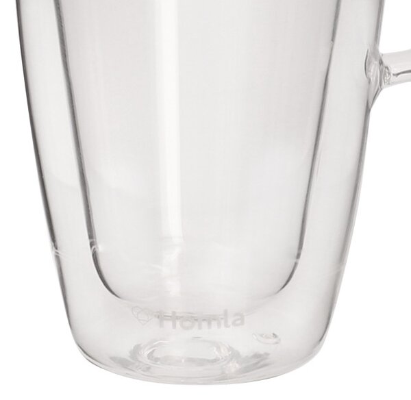 Sada dvoch hrnčekov CEMBRA s dvojitým dnom ALL 918838 330 ml