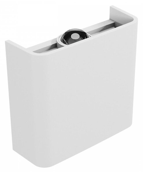 LED Vonkajšie nástenné svietidlo LUNARIX LED/2W/230V 3000-6000K CRI 90 IP54 biela