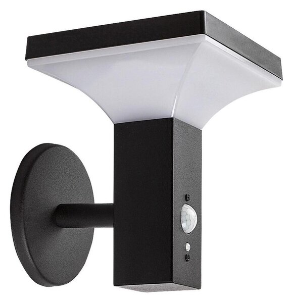 Rabalux 77044 - LED solárne nástenné svietidlo GELEEN LED/4W/230V IP44 čierne