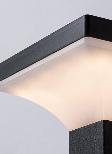 Rabalux 77044 - LED solárne nástenné svietidlo GELEEN LED/4W/230V IP44 čierne