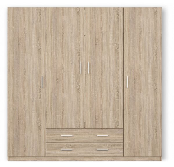 Šatníková skriňa Mupo 200x200x51 - dub sonoma