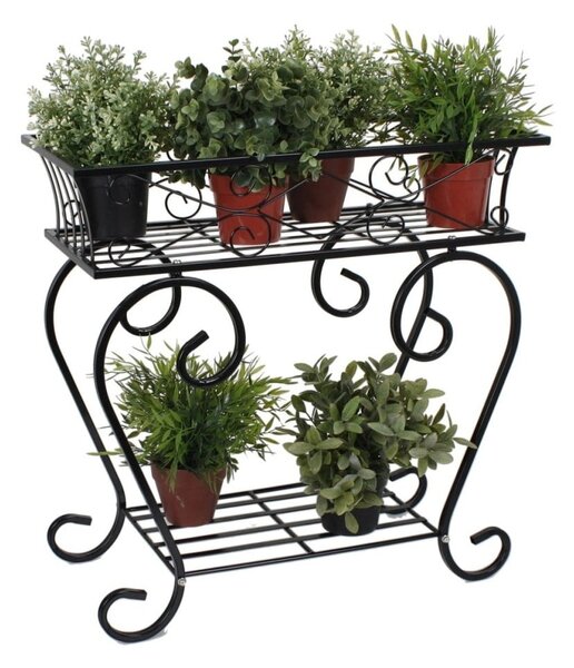 Stojan na kvety z ocele (výška 58 cm) – Garden Pleasure