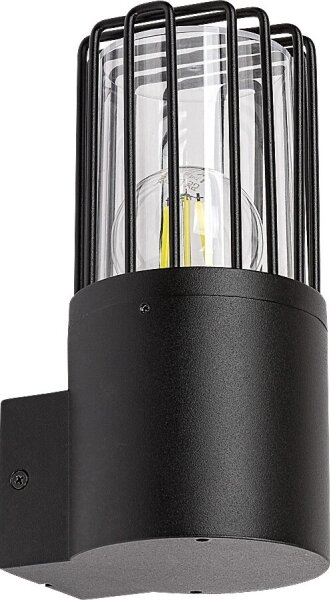 Rabalux 77083 - Vonkajšie nástenné svietidlo HAREN 1xE27/60W/230V IP54 čierna