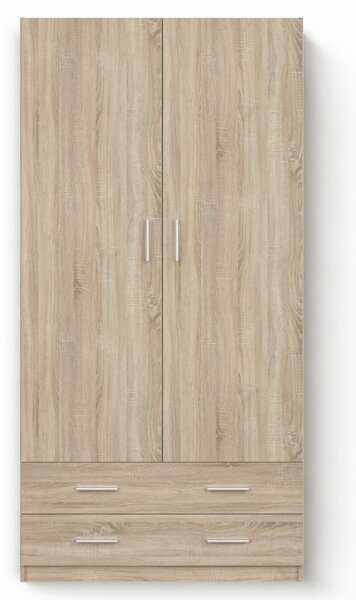 Šatníková skriňa Mupo 100x200x51 - dub sonoma