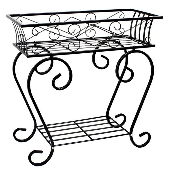 Stojan na kvety z ocele (výška 58 cm) – Garden Pleasure