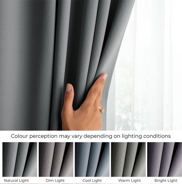 Sivý dimout záves 140x245 cm Kierra – Restilo