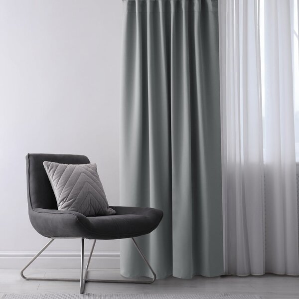 Sivý dimout záves 140x245 cm Kierra – Restilo