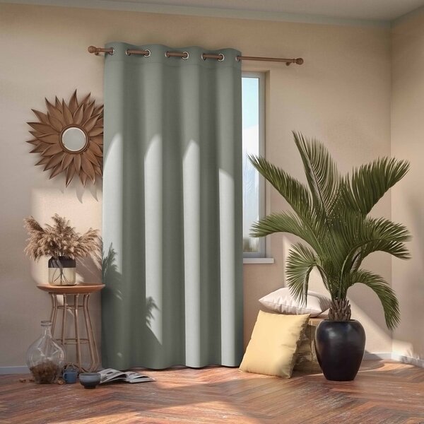 Sivý dimout záves 140x245 cm Kierra – Restilo
