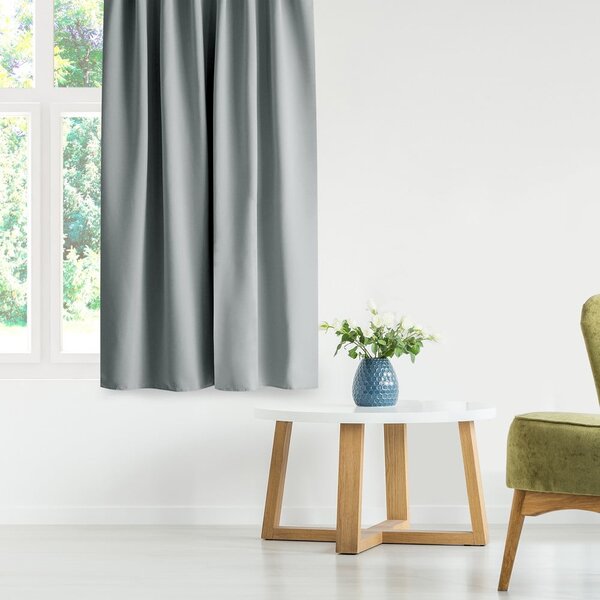 Sivý dimout záves 140x245 cm Kierra – Restilo