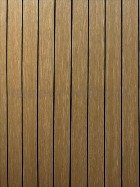 Samolepiace lamely na stenu TPW0001037, cena za kus, rozmer 280 cm x 60 cm, hnedé, IMPOL TRADE
