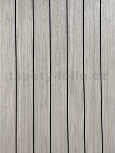 Samolepiace lamely na stenu TPW00000005, cena za kus, rozmer 280 cm x 60 cm, sivé, IMPOL TRADE