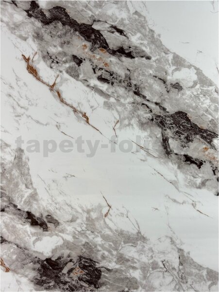 Samolepiaci panel na stenu TPM0000003, cena za kus, rozmer 280 cm x 60 cm, mramor sivo-čierny, IMPOL TRADE