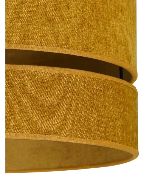 Duolla - Luster na lanku DOUBLE 1xE27/15W/230V pr. 40 cm oranžová