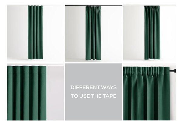 Tmavozelený dimout záves 140x245 cm Kierra – Restilo